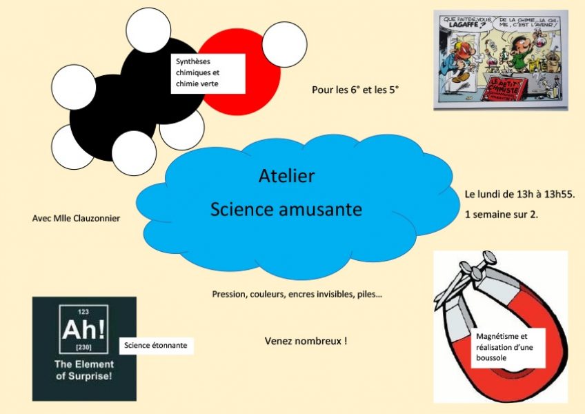 Atelier science amusante