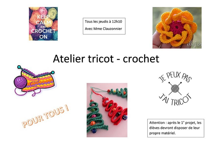 Atelier tricot-crochet